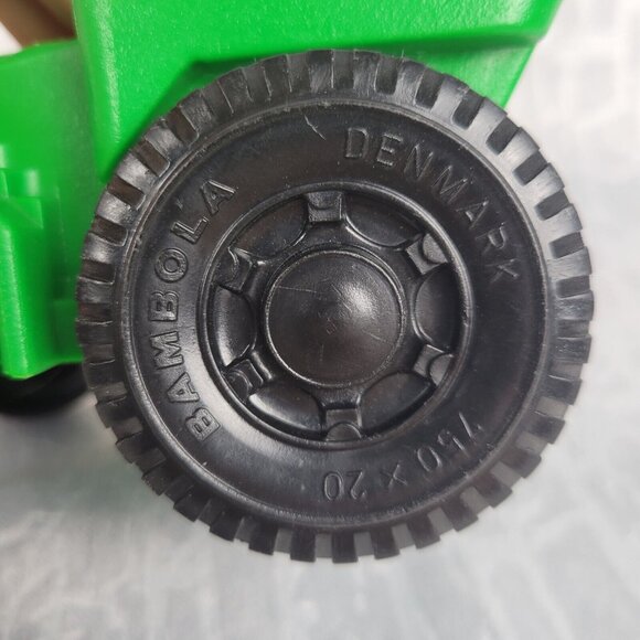 Vintage Plasto-Bambola Denmark Plastic Tractor And Trailer - Picture 4 of 8